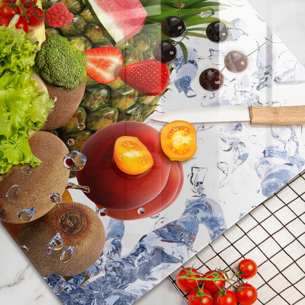 Protège plaque de cuisson Fruits juteux et eau