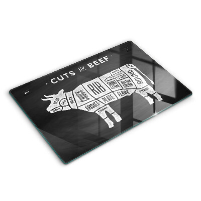 Protège plaque de cuisson Bœuf à la viande de vache