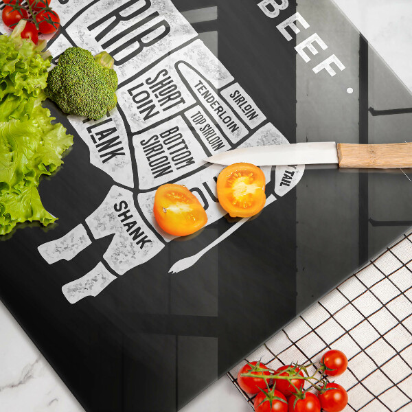 Protège plaque de cuisson Bœuf à la viande de vache