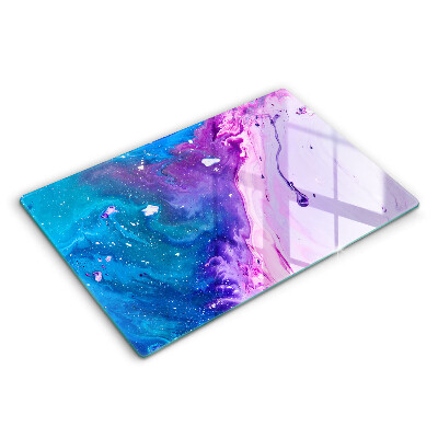 Protège plaque de cuisson Encres d'abstraction