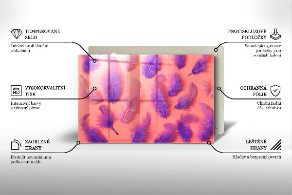 Protection pour plaque de cuisson Plumes moelleuses