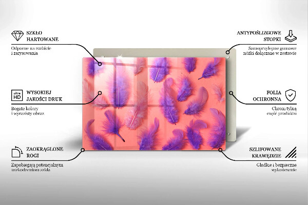 Protection pour plaque de cuisson Plumes moelleuses