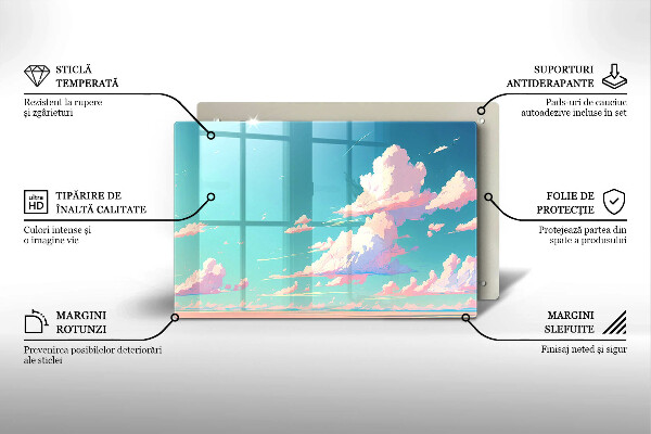 Protection pour plaque de cuisson Le paradis des contes de fées