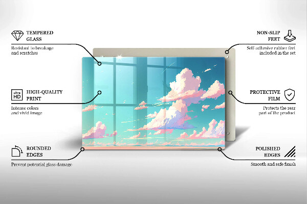 Protection pour plaque de cuisson Le paradis des contes de fées