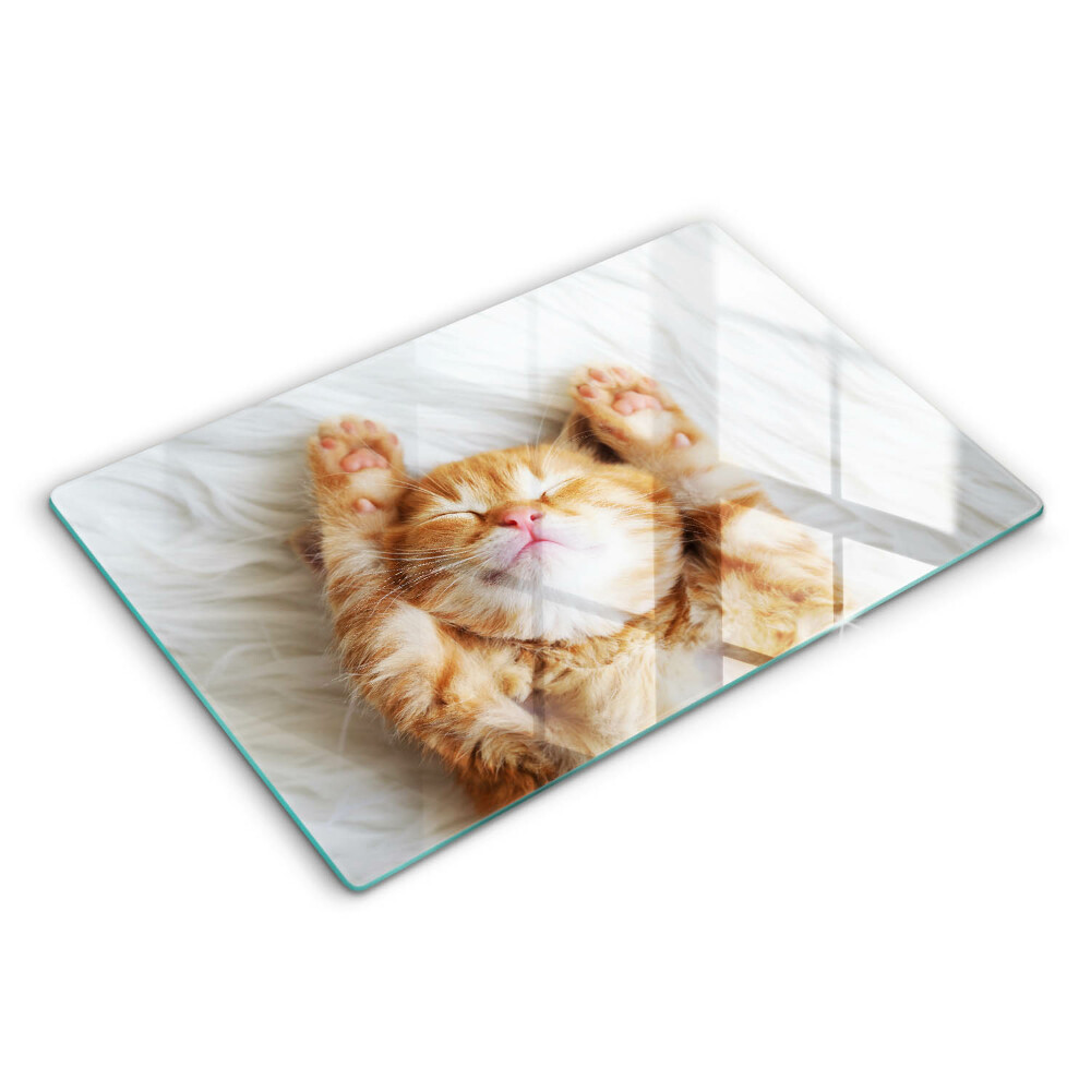 Protège plaque de cuisson Petit chaton mignon