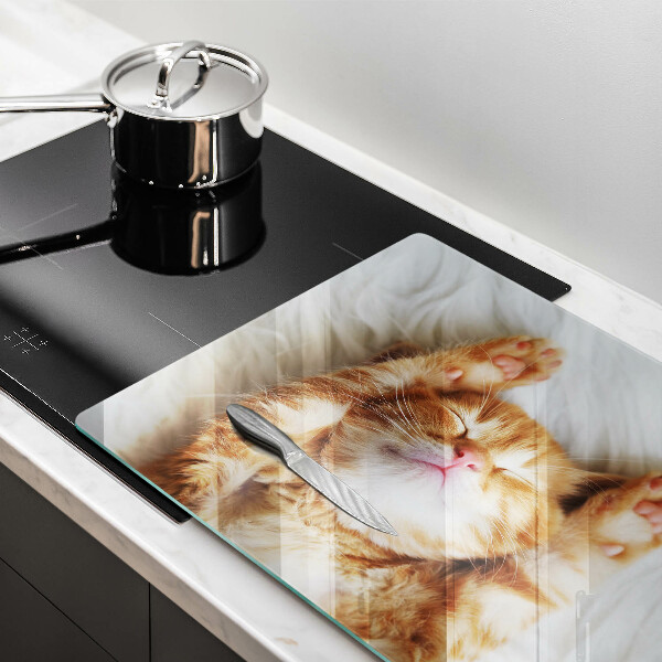 Protège plaque de cuisson Petit chaton mignon