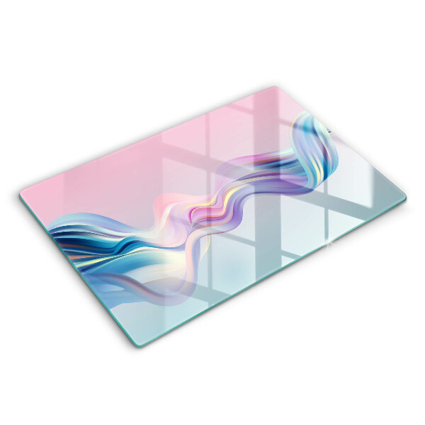 Protection pour plaque de cuisson Abstraction pastel