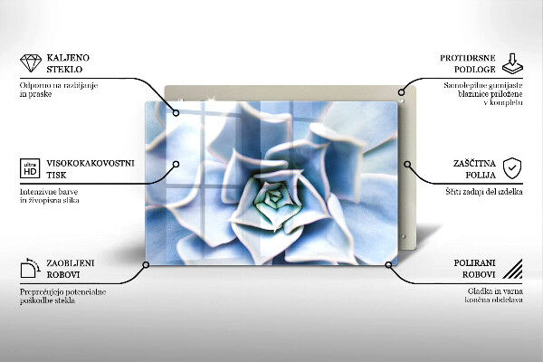 Protège plaque de cuisson Plante à fleurs