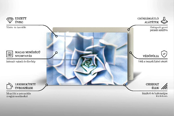 Protège plaque de cuisson Plante à fleurs