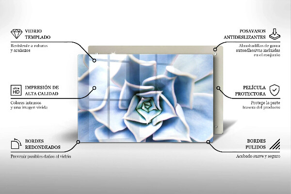 Protège plaque de cuisson Plante à fleurs