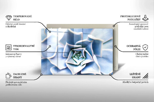 Protège plaque de cuisson Plante à fleurs