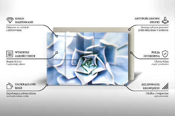 Protège plaque de cuisson Plante à fleurs