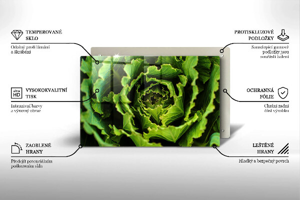 Protège plaque de cuisson Manger des feuilles de laitue