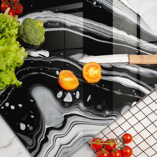 Protège plaque de cuisson Abstraction d'encre