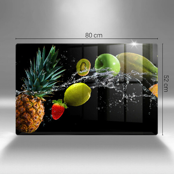 Protège plaque de cuisson Fruits dans l'eau