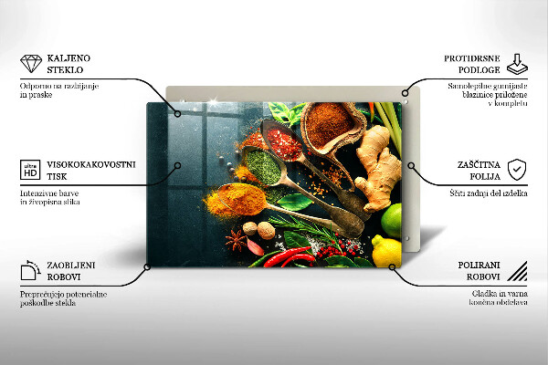 Protège plaque de cuisson Cuillères à épices de cuisine