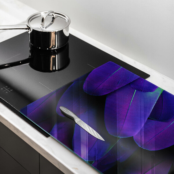 Protection pour plaque de cuisson Plumes de néon