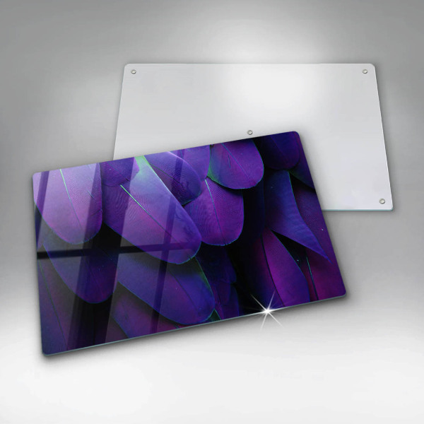 Protection pour plaque de cuisson Plumes de néon