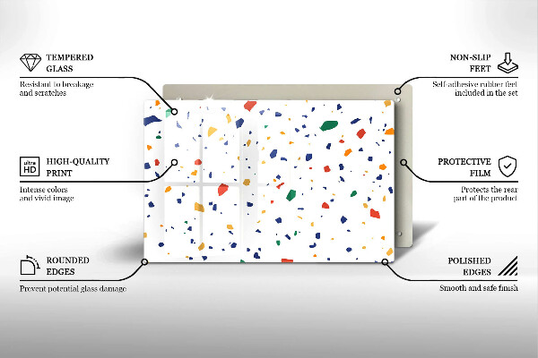 Protection pour plaque de cuisson Grès coloré