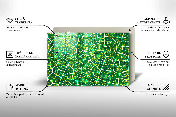 Protection pour plaque de cuisson Structure des feuilles