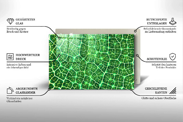 Protection pour plaque de cuisson Structure des feuilles