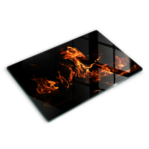 Protection pour plaque de cuisson Allume une flamme vivante