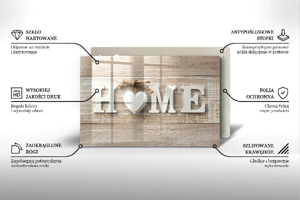 Protège plaque de cuisson Home