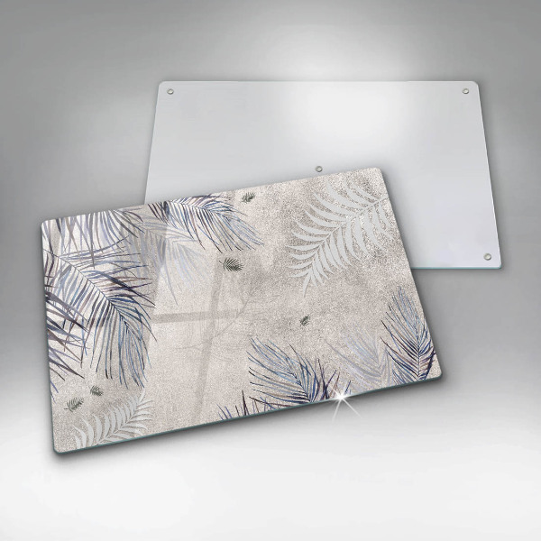Protection pour plaque de cuisson Feuilles subtiles