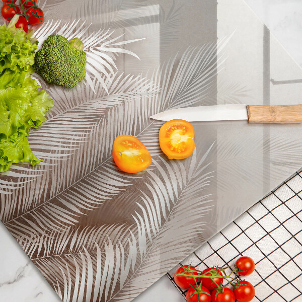 Protection pour plaque de cuisson Feuilles de végétation bohème