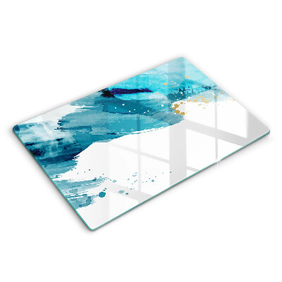 Protection pour plaque de cuisson Taches bleues