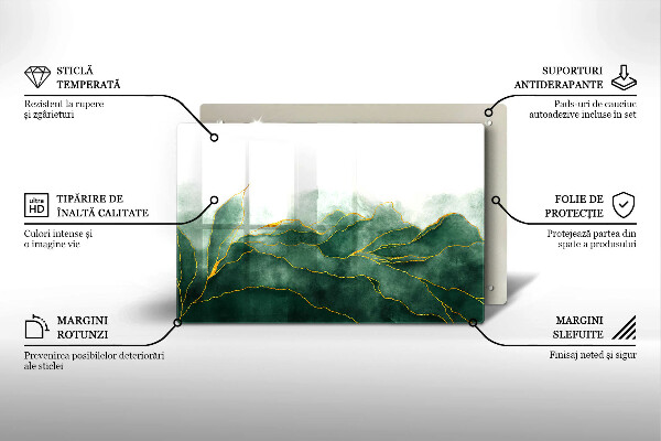 Protège plaque de cuisson Nature abstraite