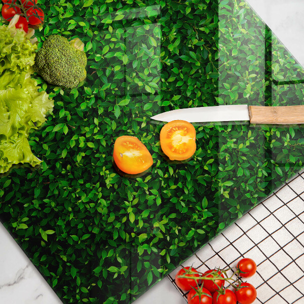 Protège plaque de cuisson Plante à petites feuilles