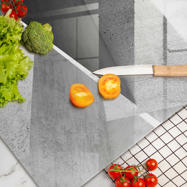 Protège plaque de cuisson Abstraction concrète