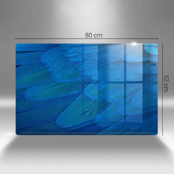 Protège plaque de cuisson Plumes d'oiseaux