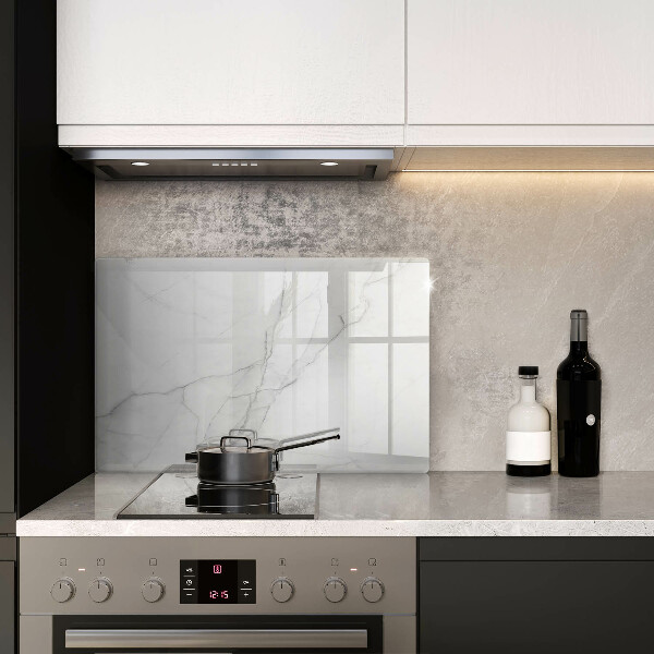 Protège plaque de cuisson Fond de pierre de marbre