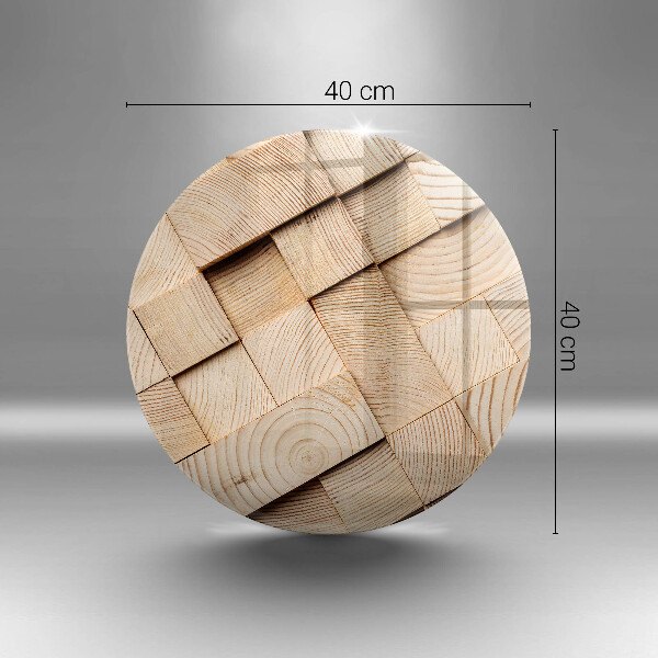 Protection plaque induction Carrés en bois