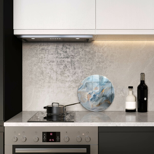 Protection plaque induction Texture de marbre