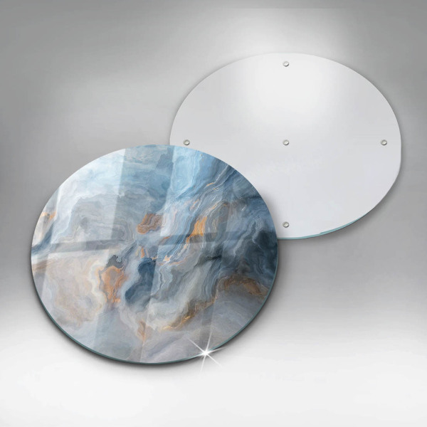 Protection plaque induction Texture de marbre