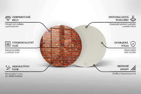 Protection plaque induction Mur de mur de briques