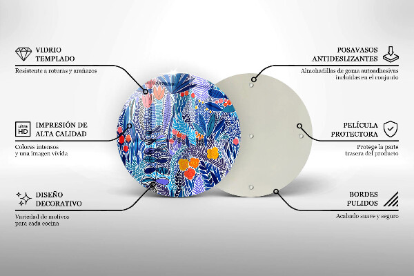 Protection plaque induction Prairie peinte