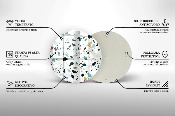 Protection plaque induction Grès clair