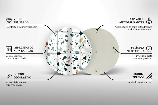 Protection plaque induction Grès clair