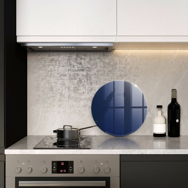 Planche à découper en verre Couleur bleue