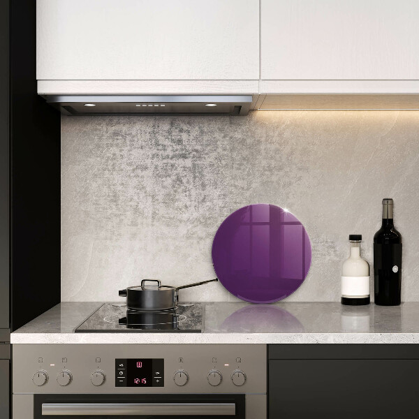 Planche à découper en verre Couleur violette