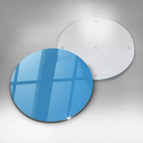 Planche à découper en verre Couleur bleue