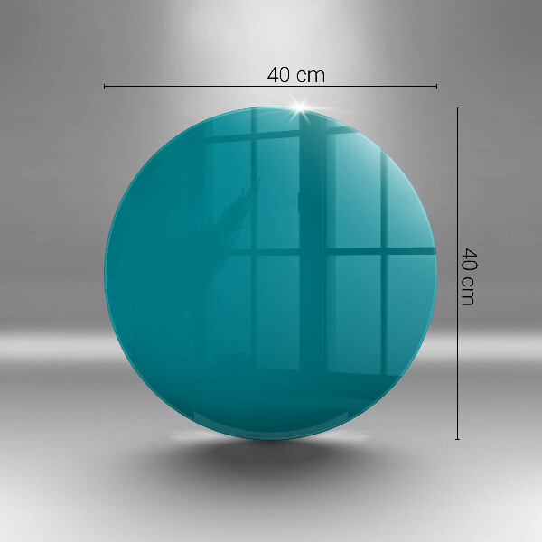 Planche à découper en verre Turquoise