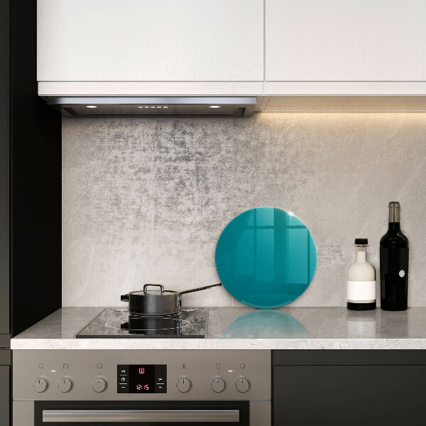 Planche à découper en verre Turquoise