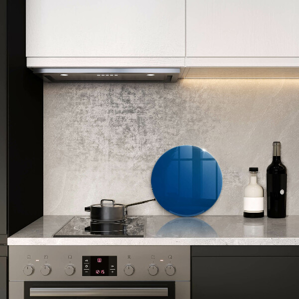 Planche à découper en verre Couleur bleue