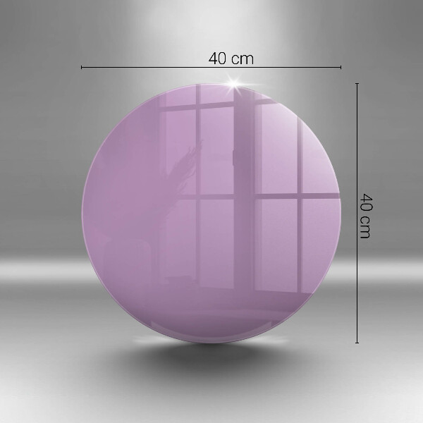 Planche à découper en verre Couleur violette