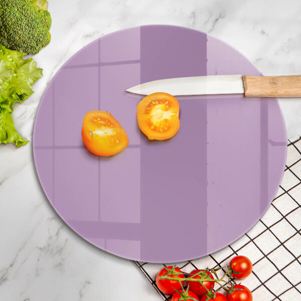 Planche à découper en verre Couleur violette